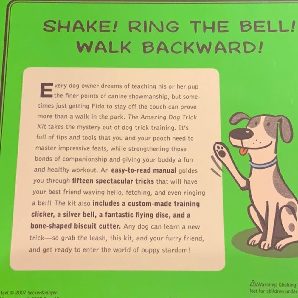 THE AMAZING DOG TRICK KIT~ 5 pc training kit - Picture 3 of 4